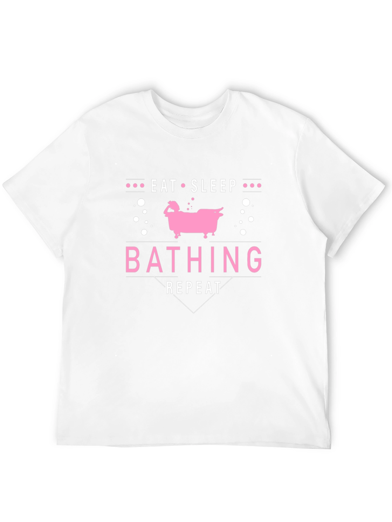 Eat Sleep Bathing Repeat Graphic Tee
