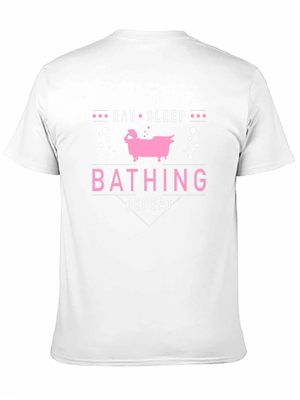 Eat Sleep Bathing Repeat Graphic Tee