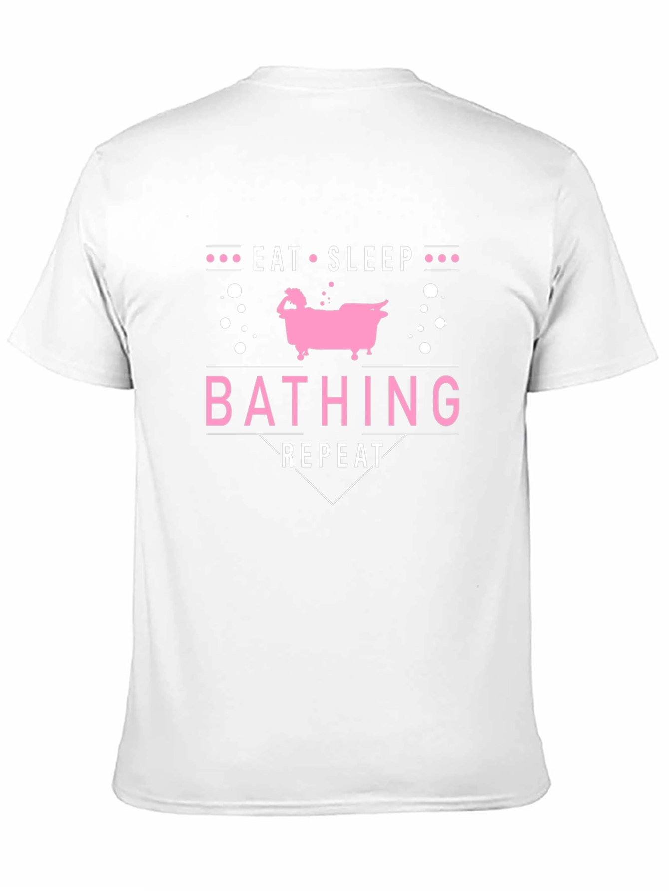 Eat Sleep Bathing Repeat Graphic Tee