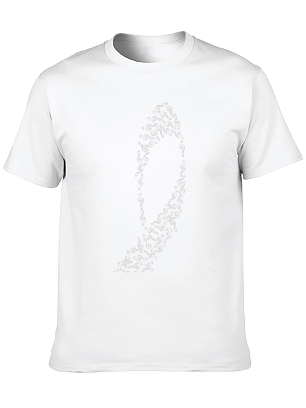 Unique Design Black T-Shirt