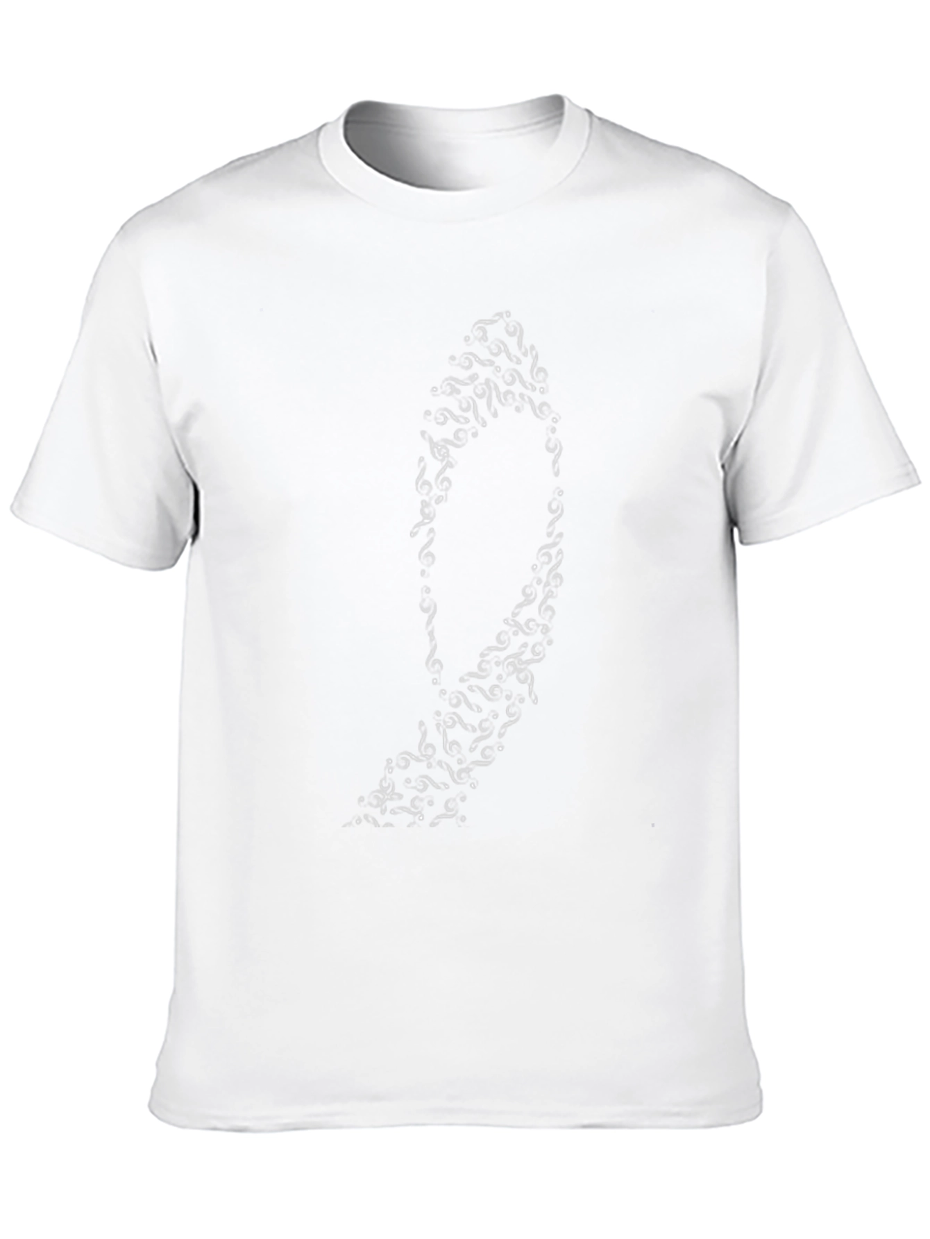 Unique Design Black T-Shirt