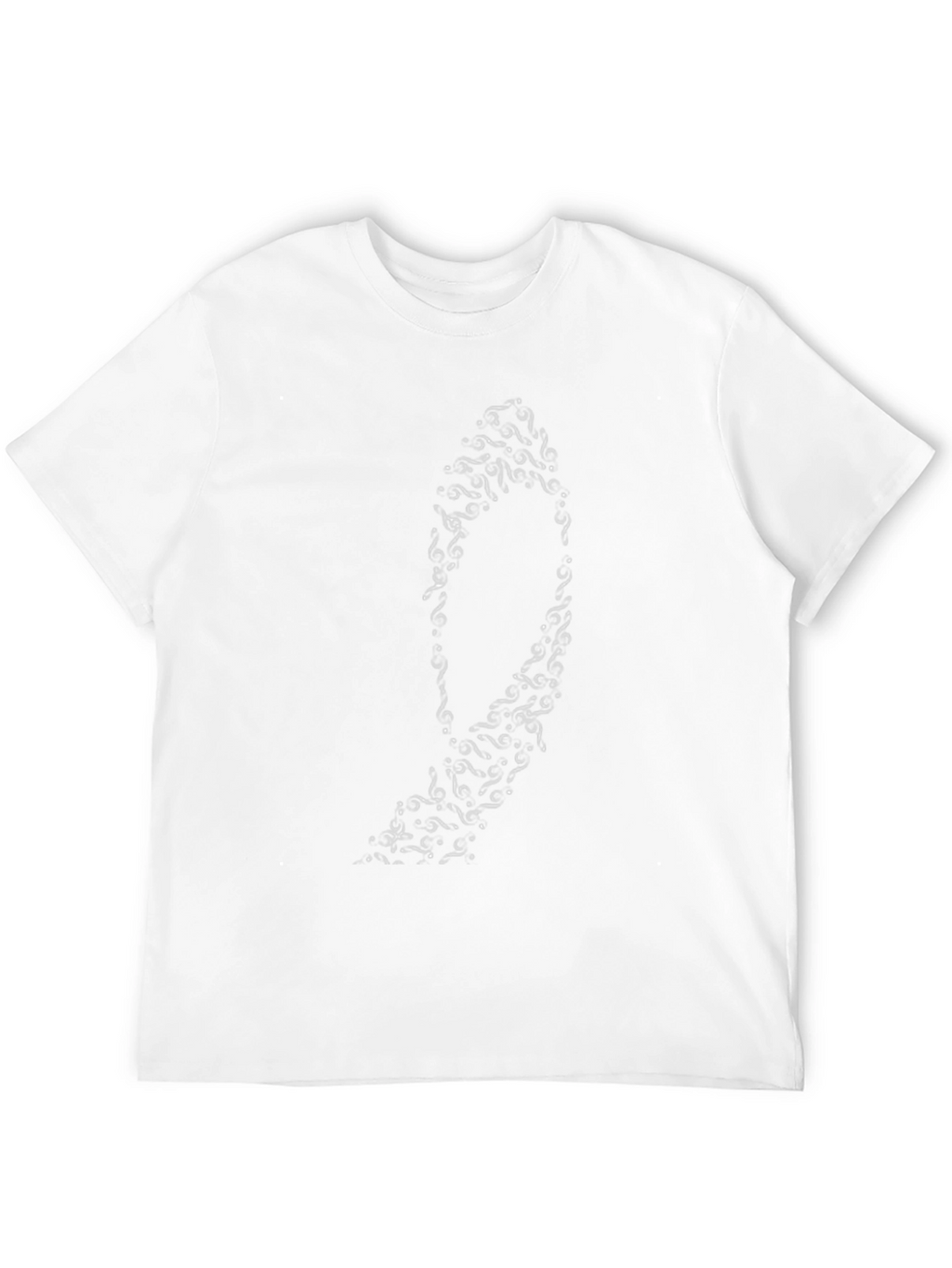 Unique Design Black T-Shirt