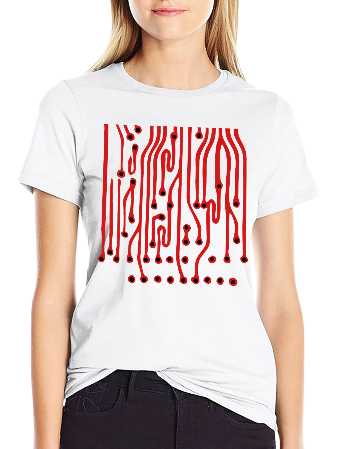 Circuit Board Graphic Tee - Tech Enthusiast Shirt