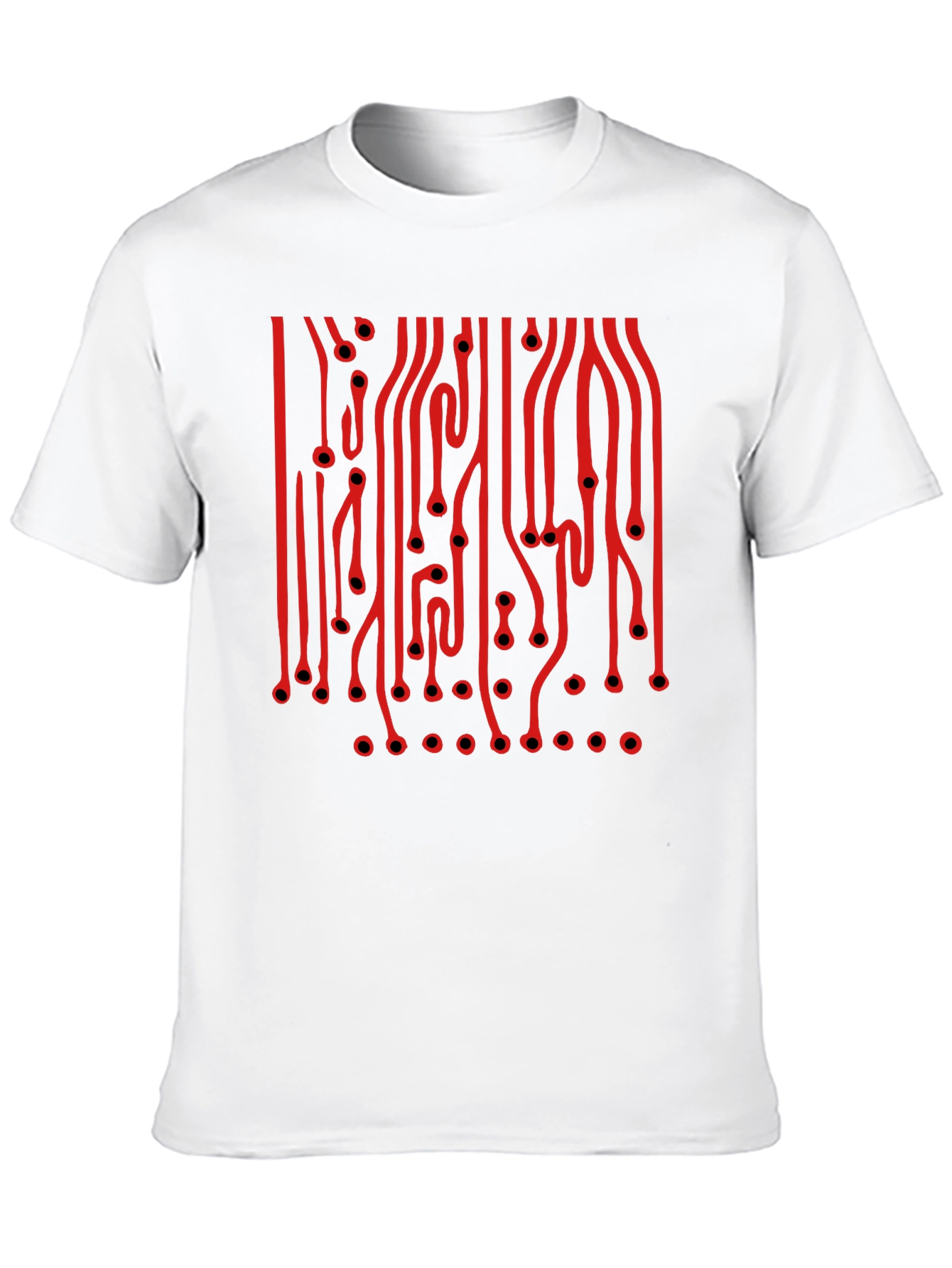 Circuit Board Graphic Tee - Tech Enthusiast Shirt