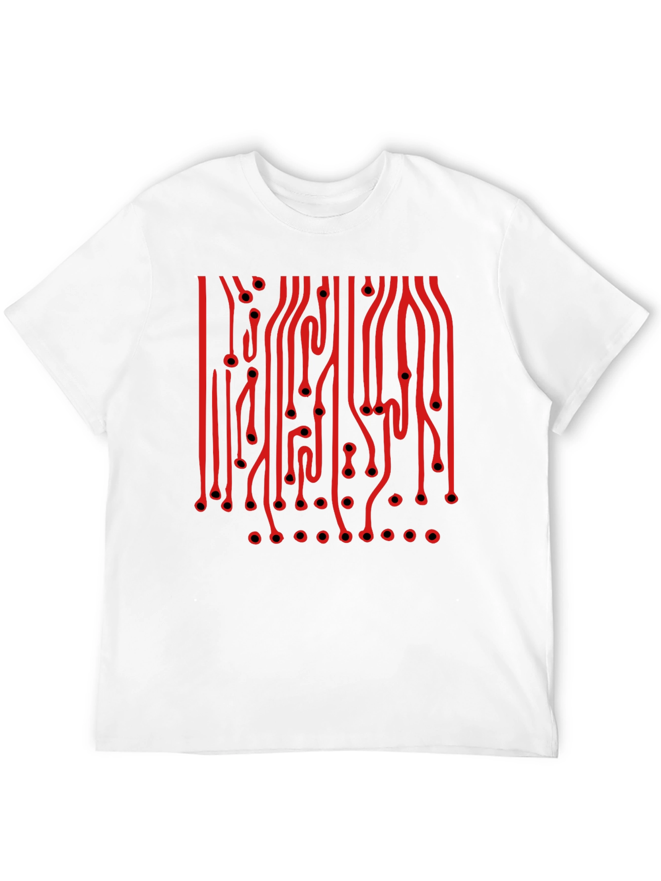 Circuit Board Graphic Tee - Tech Enthusiast Shirt