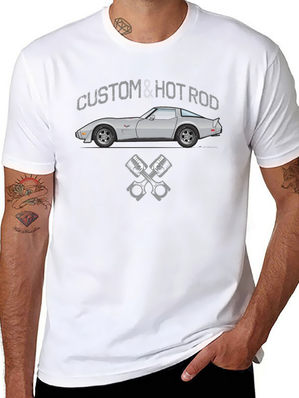 Custom Hot Rod Car T-Shirt