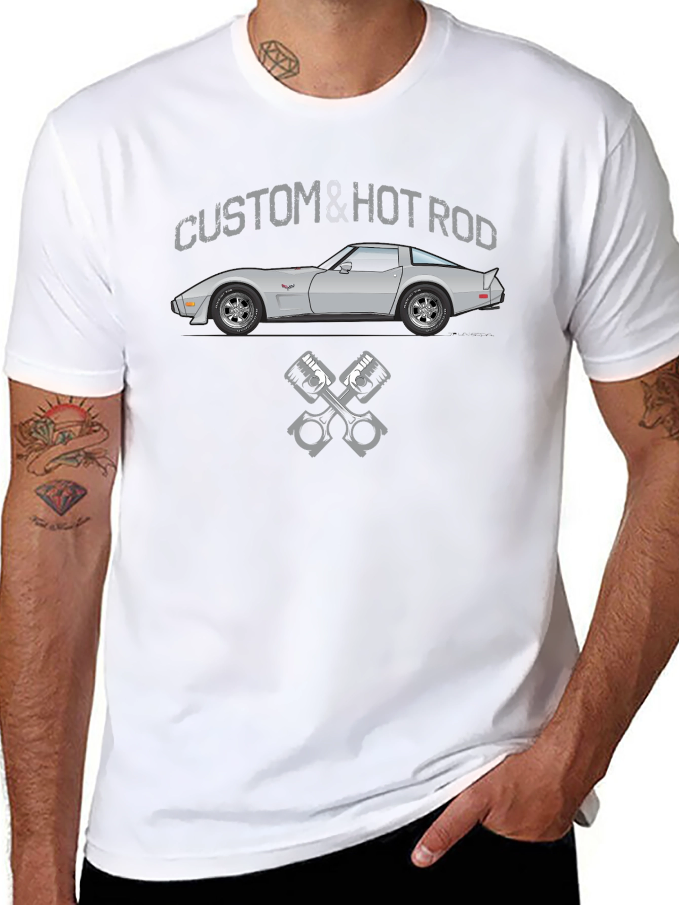 Custom Hot Rod Car T-Shirt