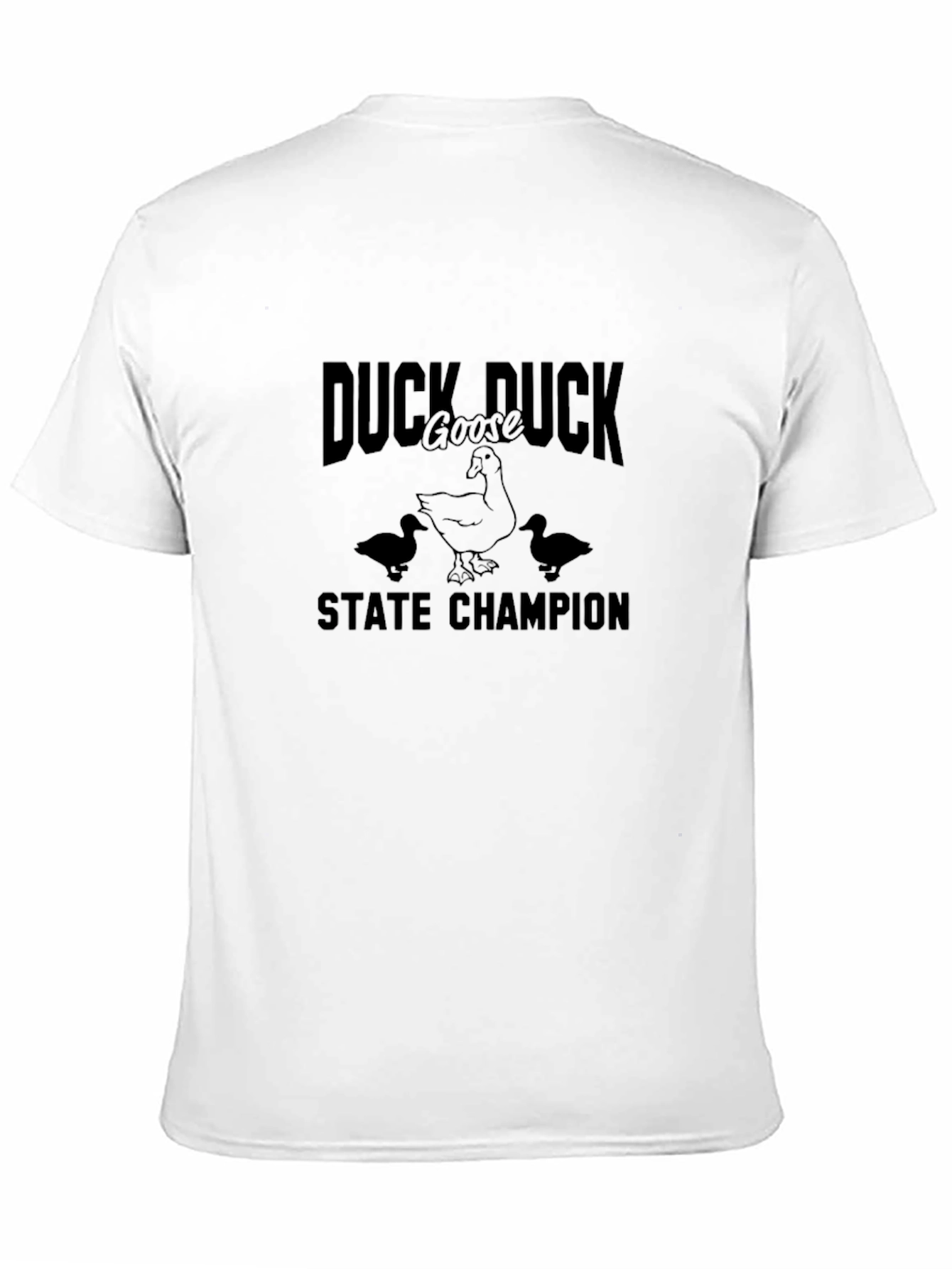 Duck Duck Goose State Champion Black T-Shirt