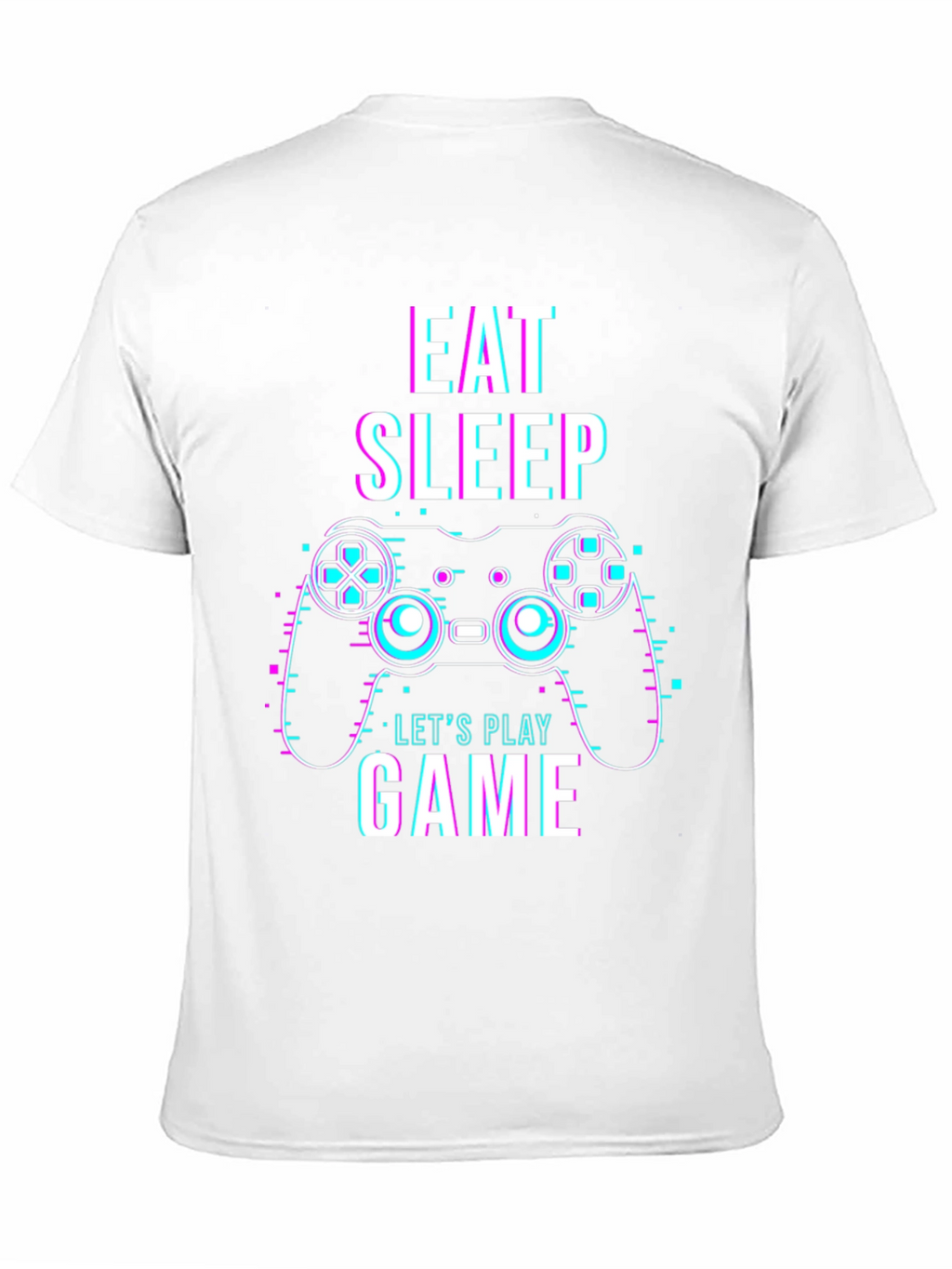 Eat Sleep Game Black Graphic Tee