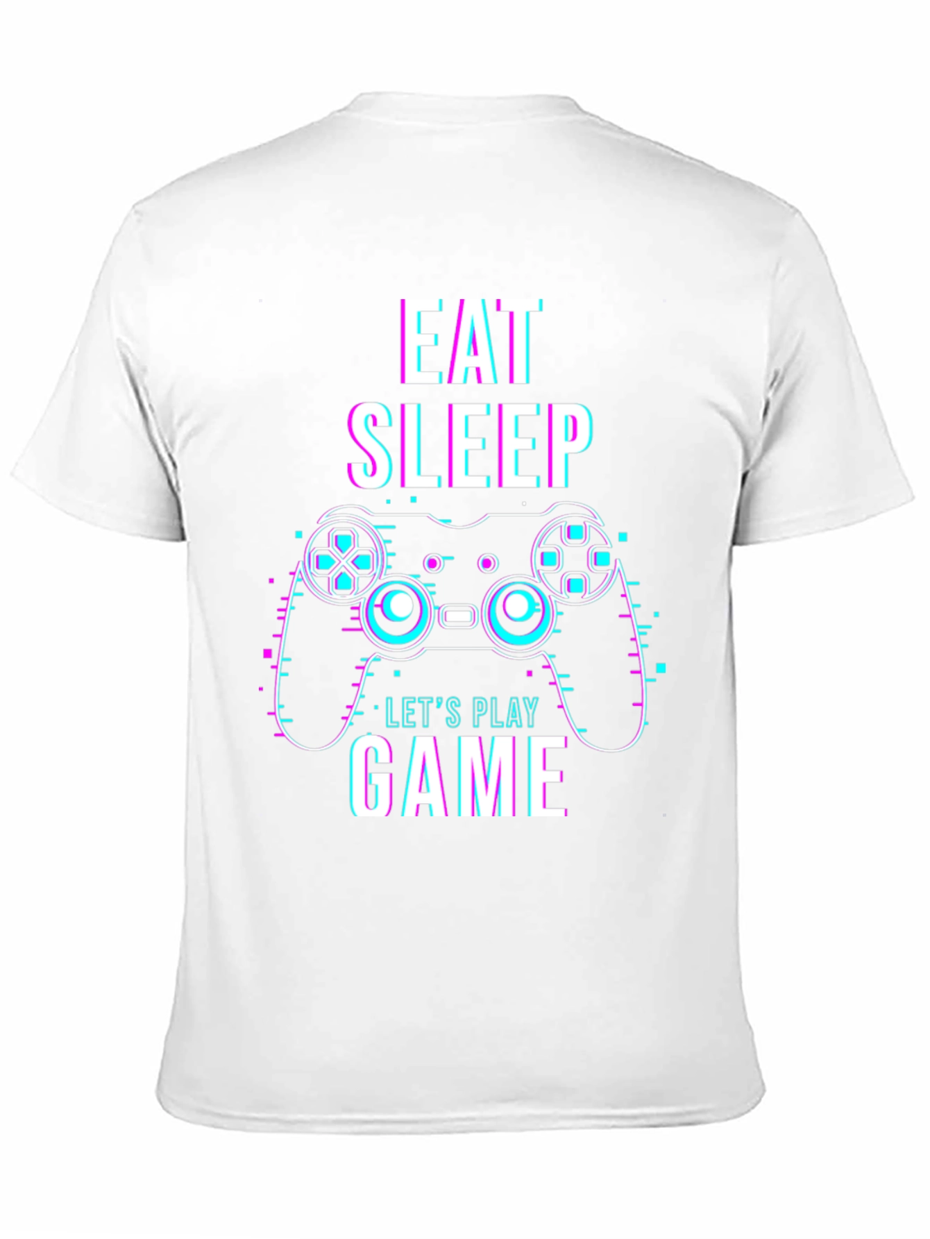 Eat Sleep Game Black Graphic Tee