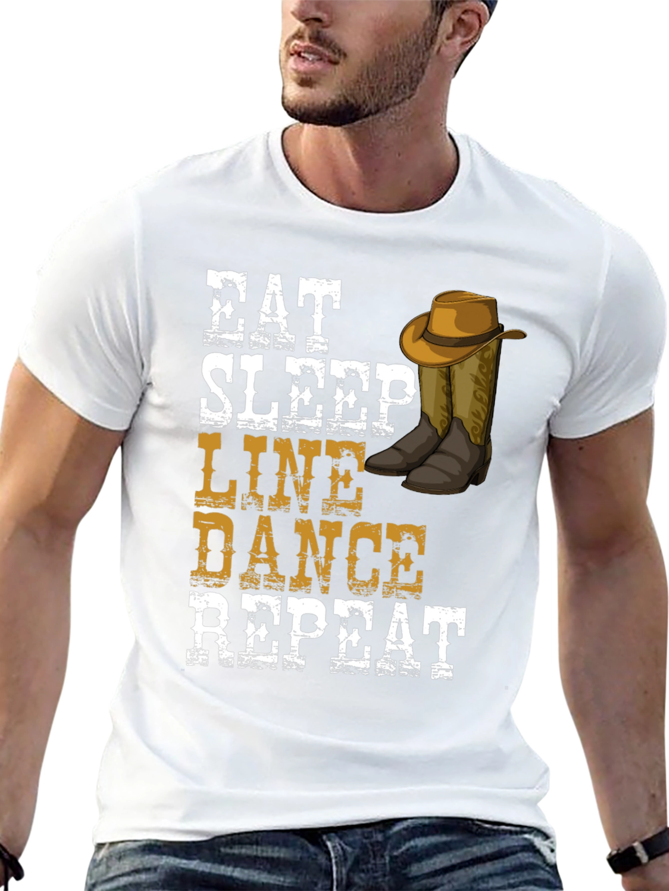 Eat Sleep Line Dance T-Shirt
