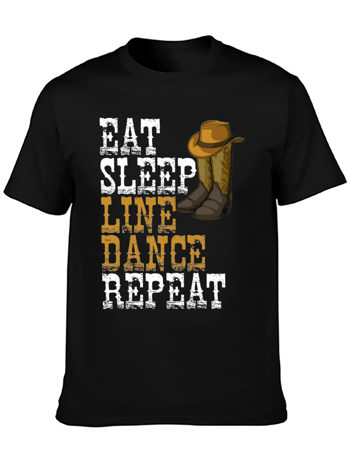 Eat Sleep Line Dance T-Shirt