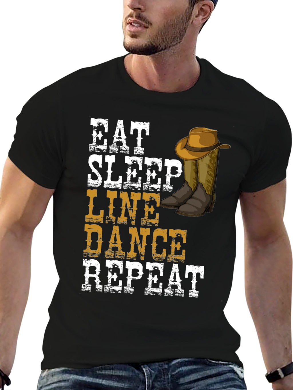 Eat Sleep Line Dance T-Shirt
