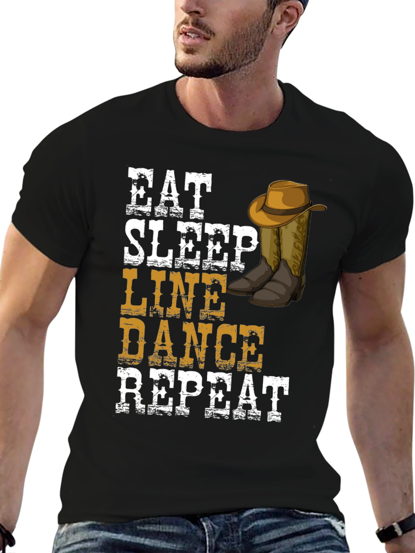 Eat Sleep Line Dance T-Shirt