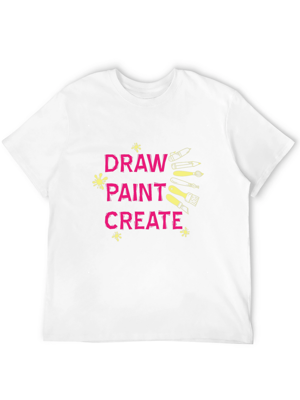 Draw Paint Create Graphic T-Shirt