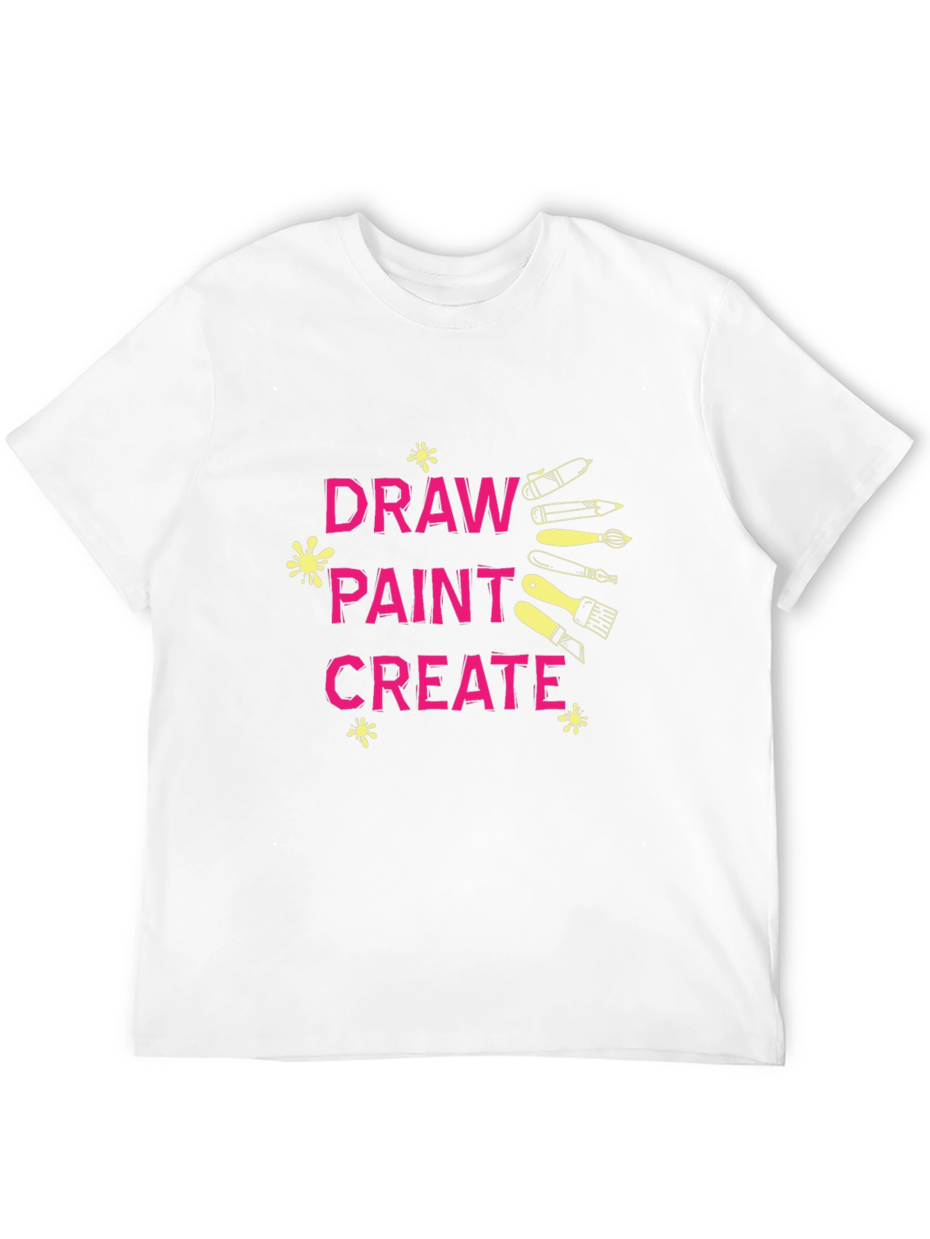 Draw Paint Create Graphic T-Shirt