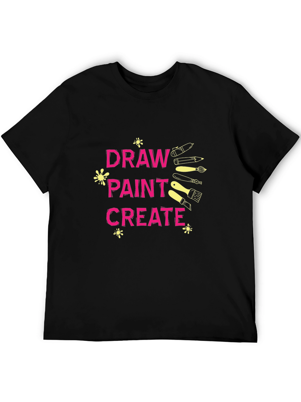 Draw Paint Create Graphic T-Shirt