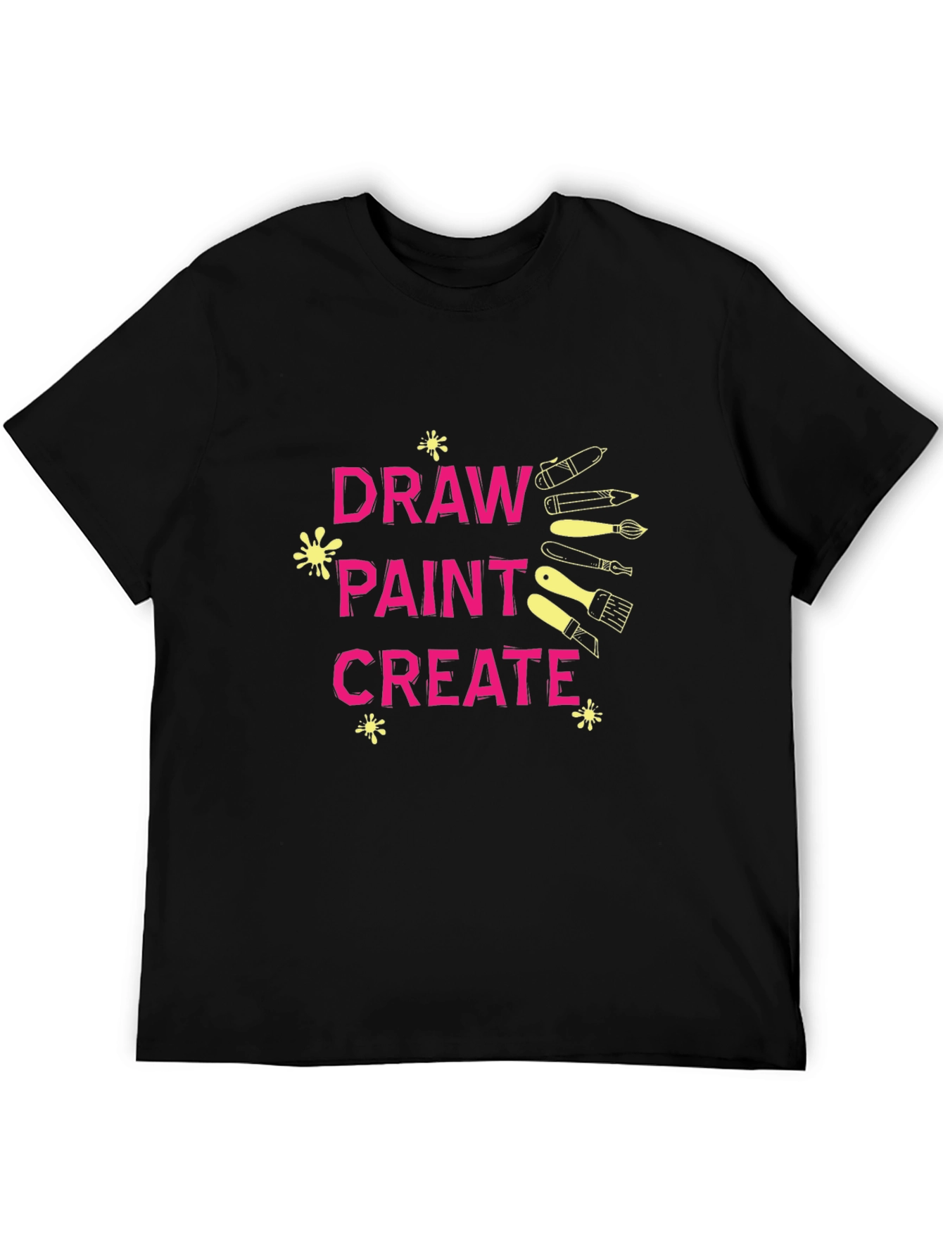 Draw Paint Create Graphic T-Shirt