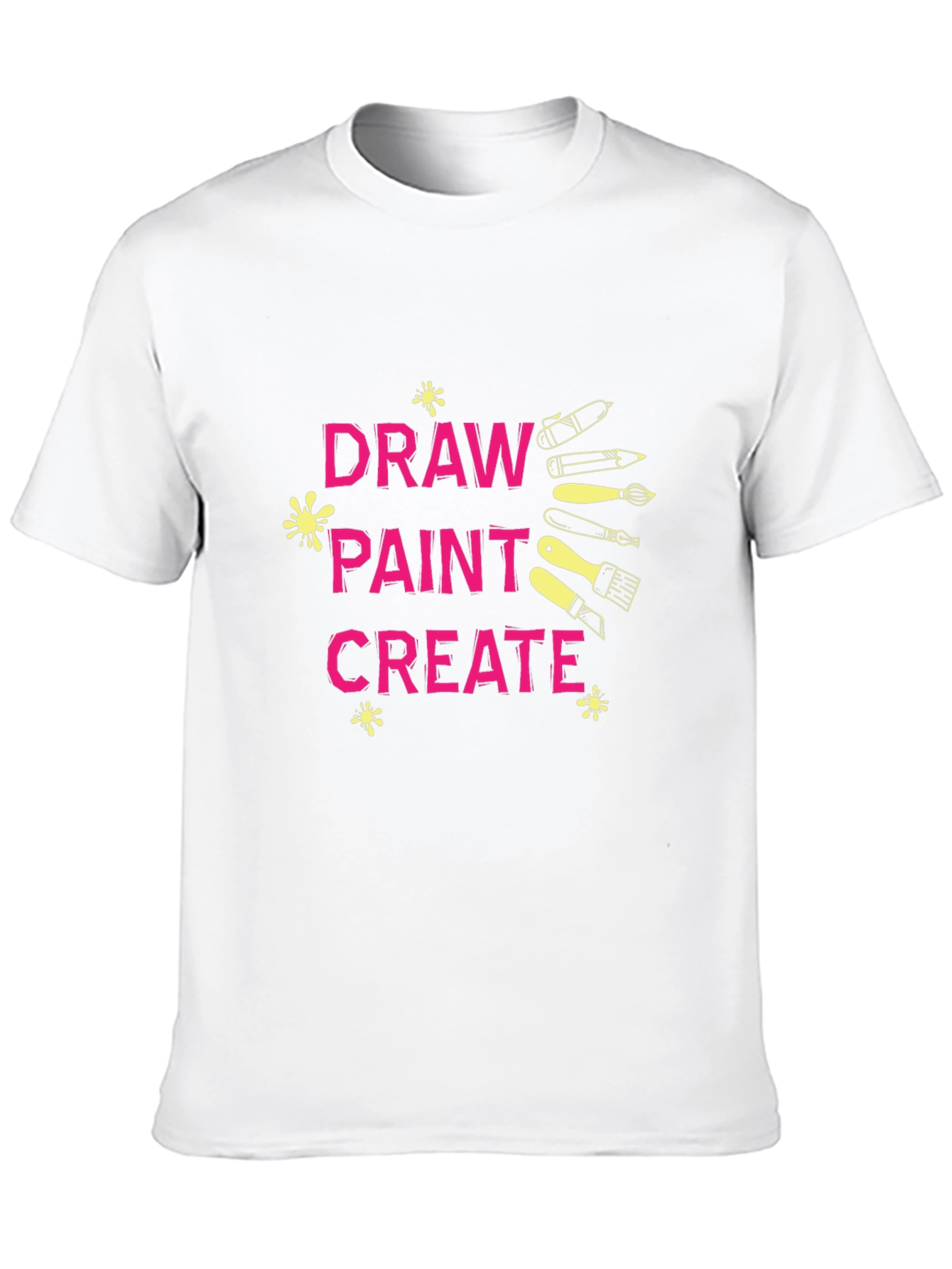 Draw Paint Create Graphic T-Shirt