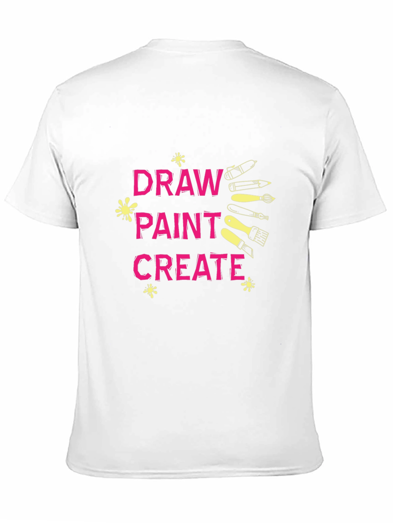 Draw Paint Create Graphic T-Shirt