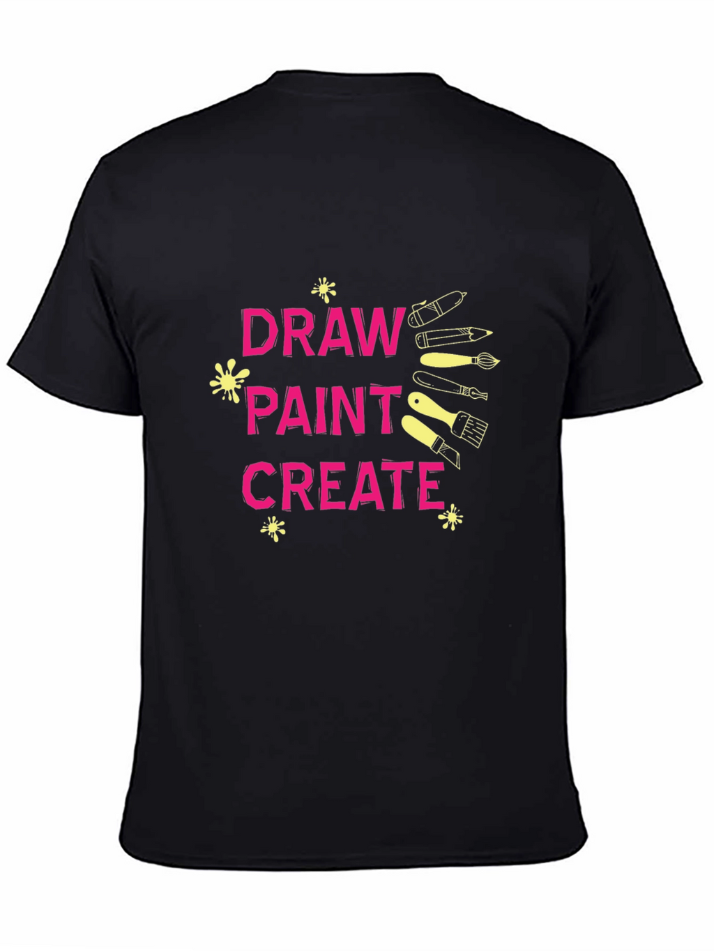 Draw Paint Create Graphic T-Shirt