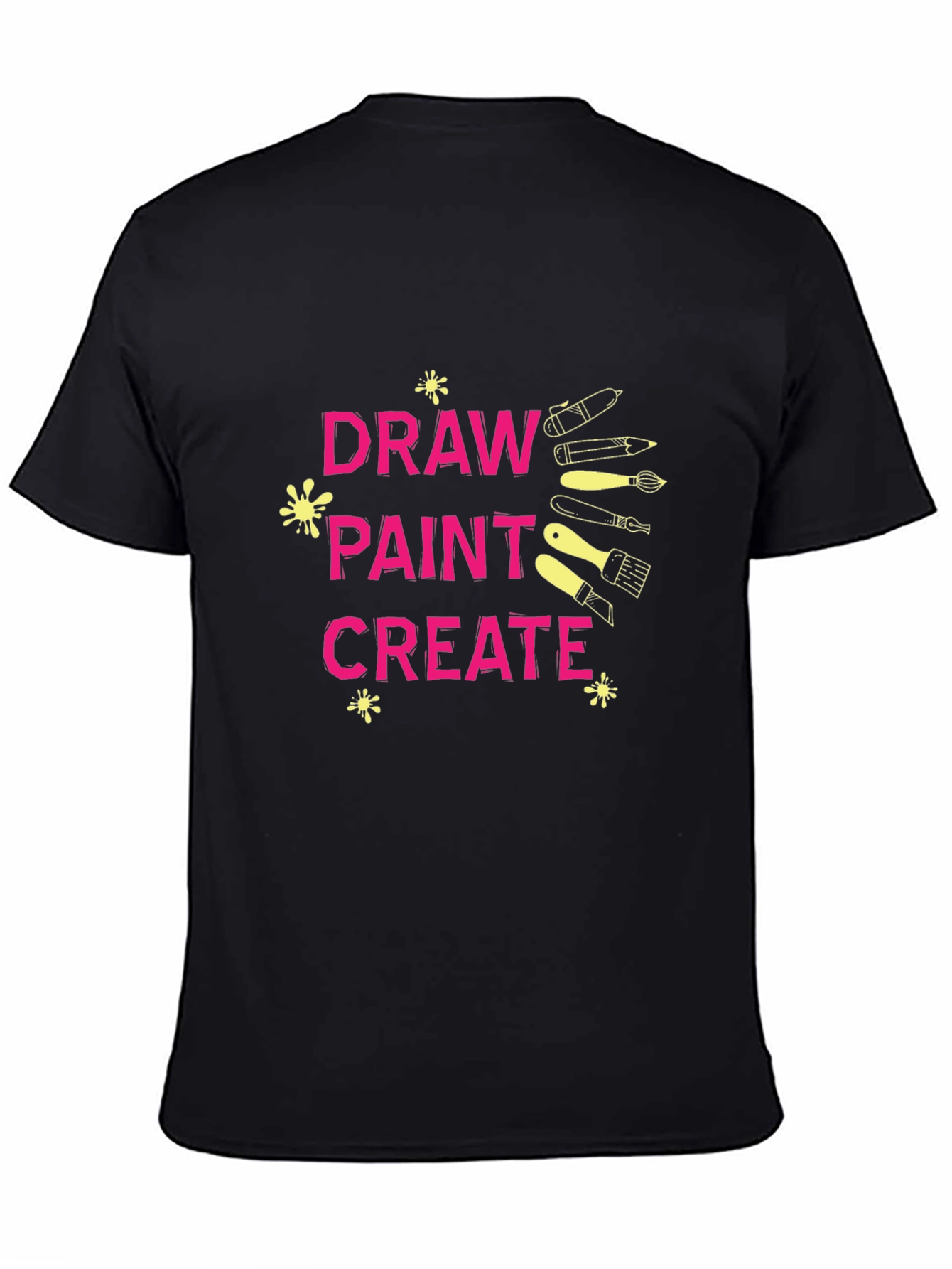 Draw Paint Create Graphic T-Shirt