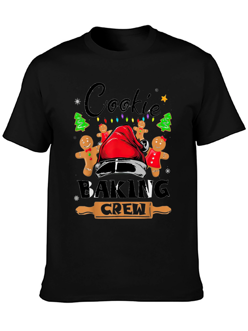 Cookie Baking Crew Christmas T-Shirt