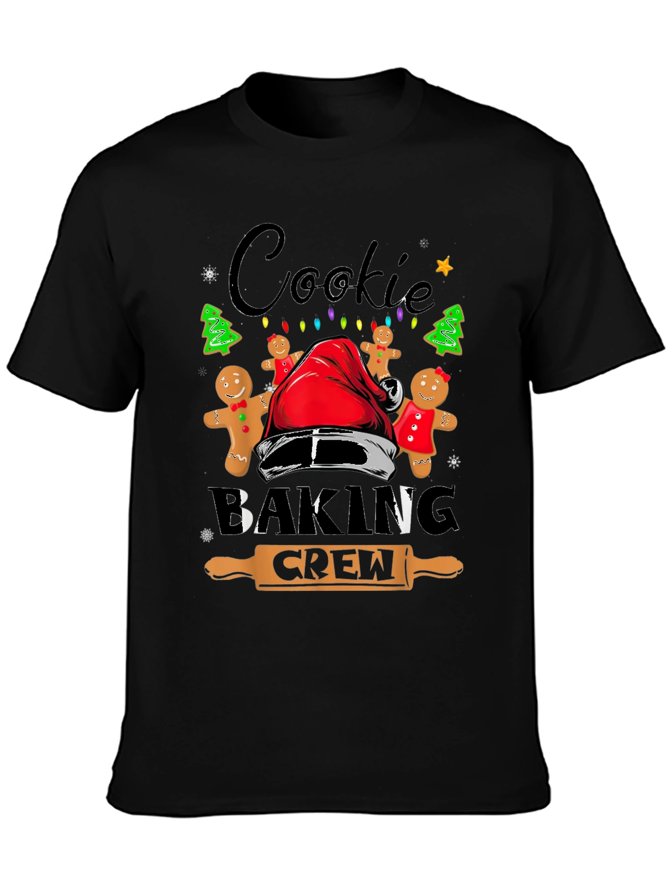 Cookie Baking Crew Christmas T-Shirt