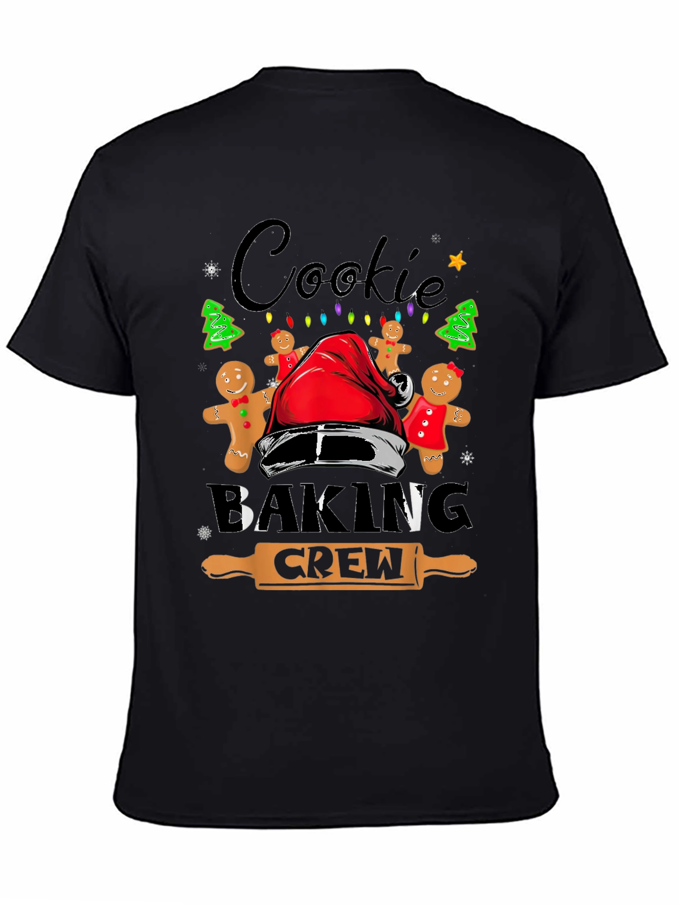 Cookie Baking Crew Christmas T-Shirt