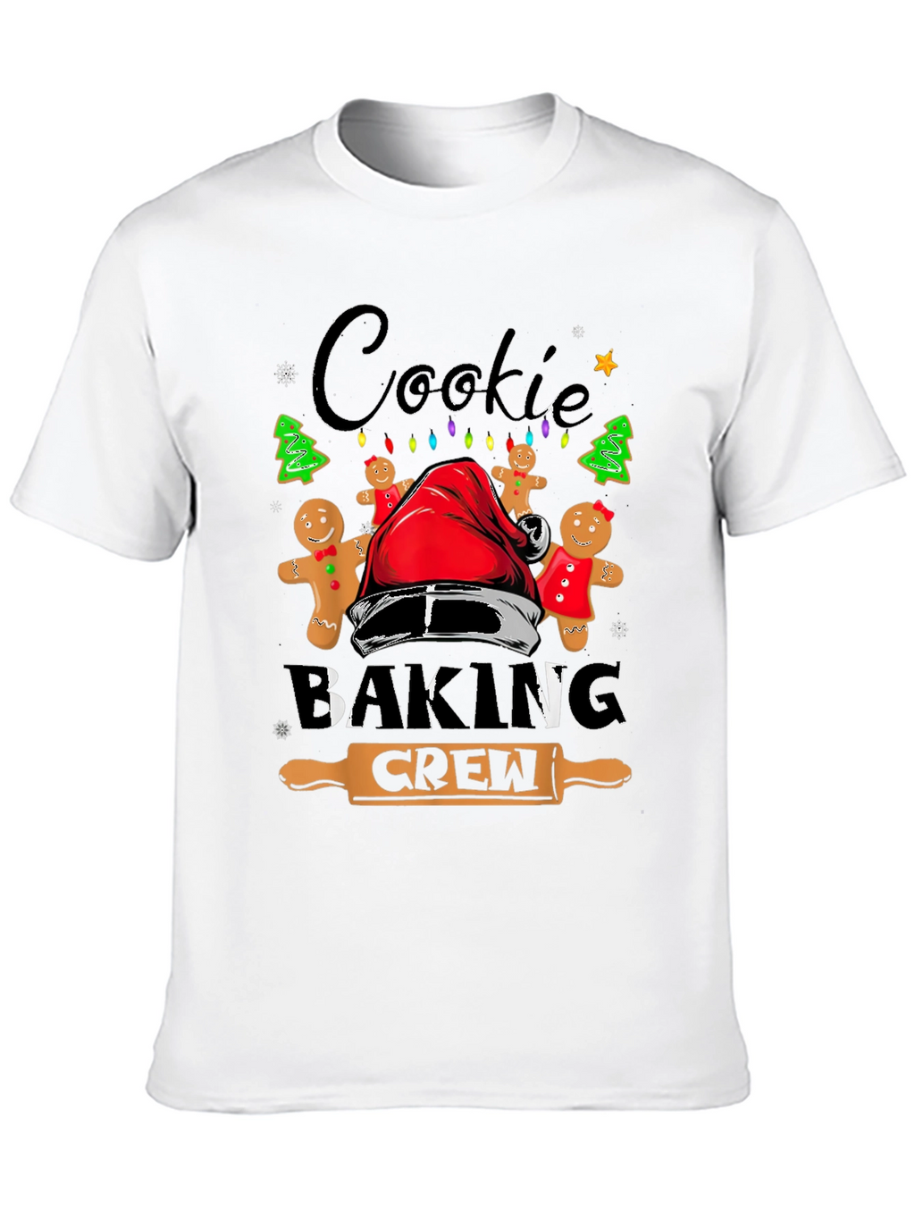 Cookie Baking Crew Christmas T-Shirt