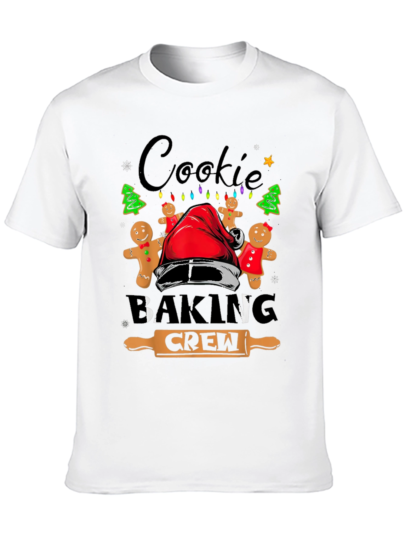 Cookie Baking Crew Christmas T-Shirt