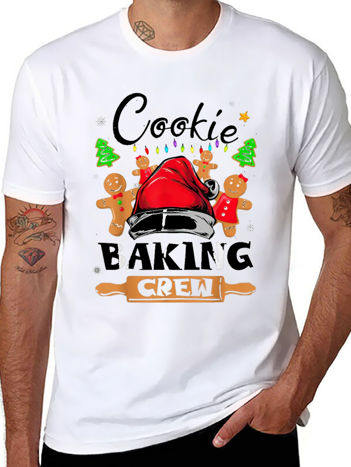 Cookie Baking Crew Christmas T-Shirt