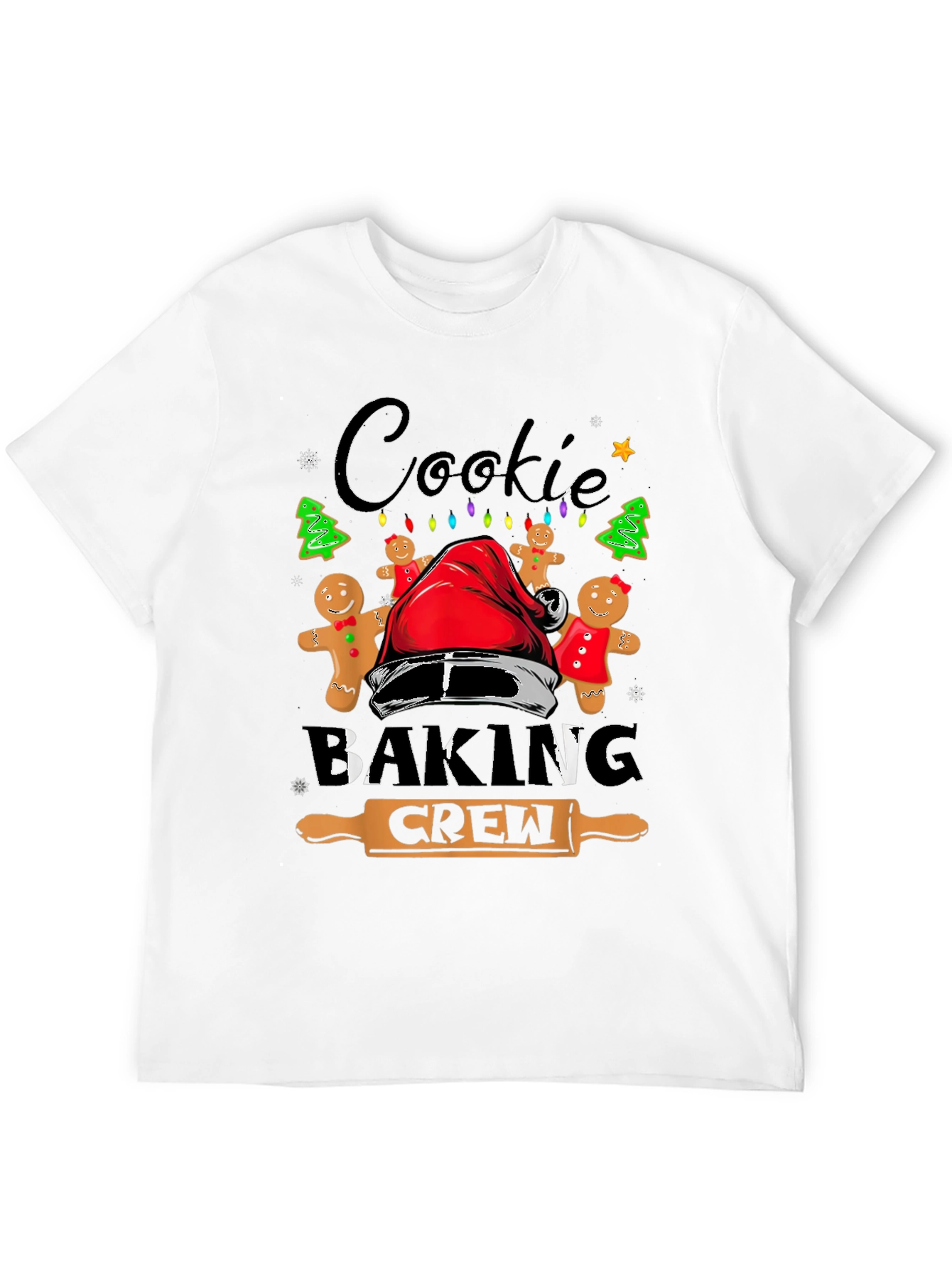 Cookie Baking Crew Christmas T-Shirt