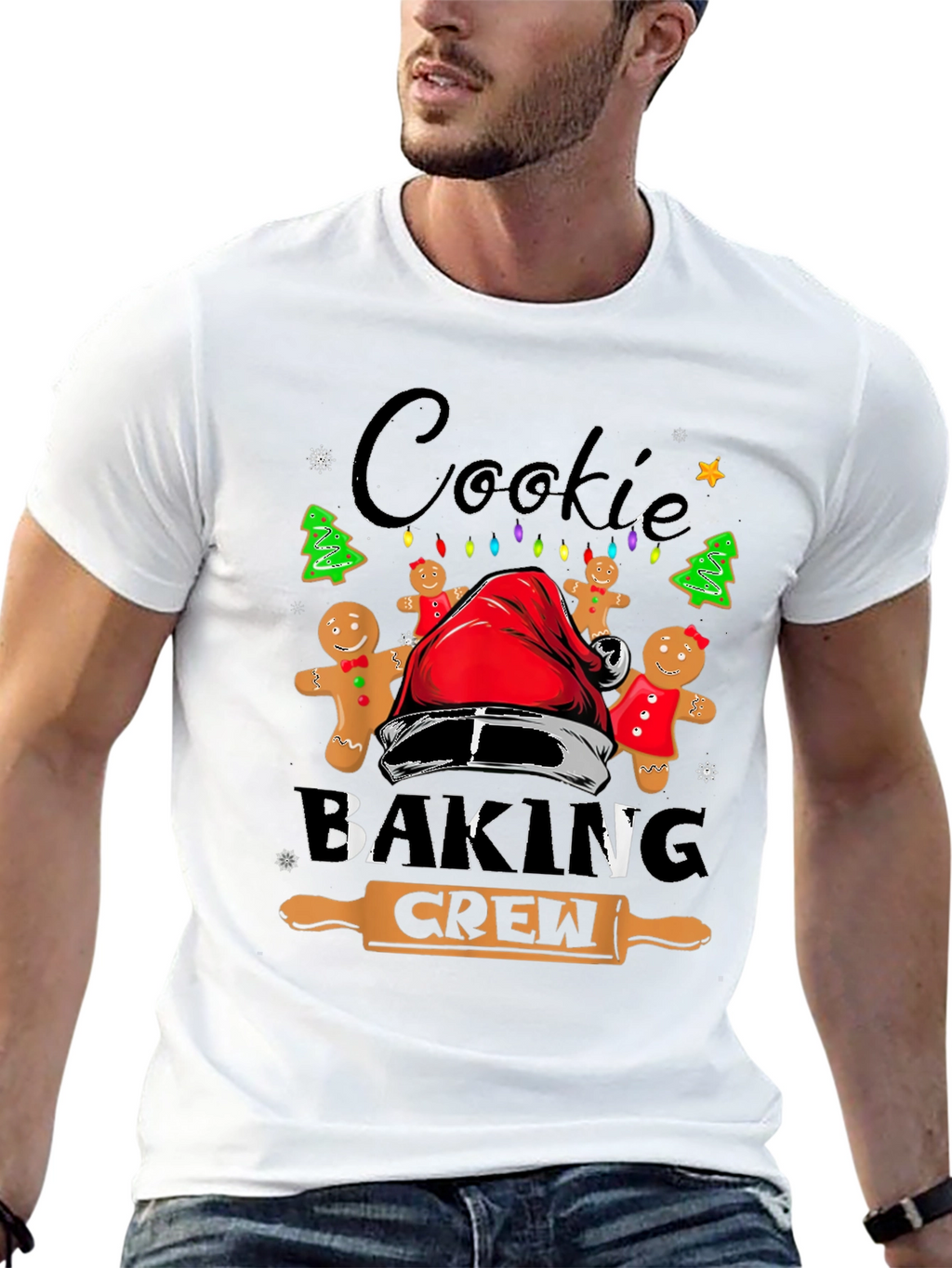 Cookie Baking Crew Christmas T-Shirt