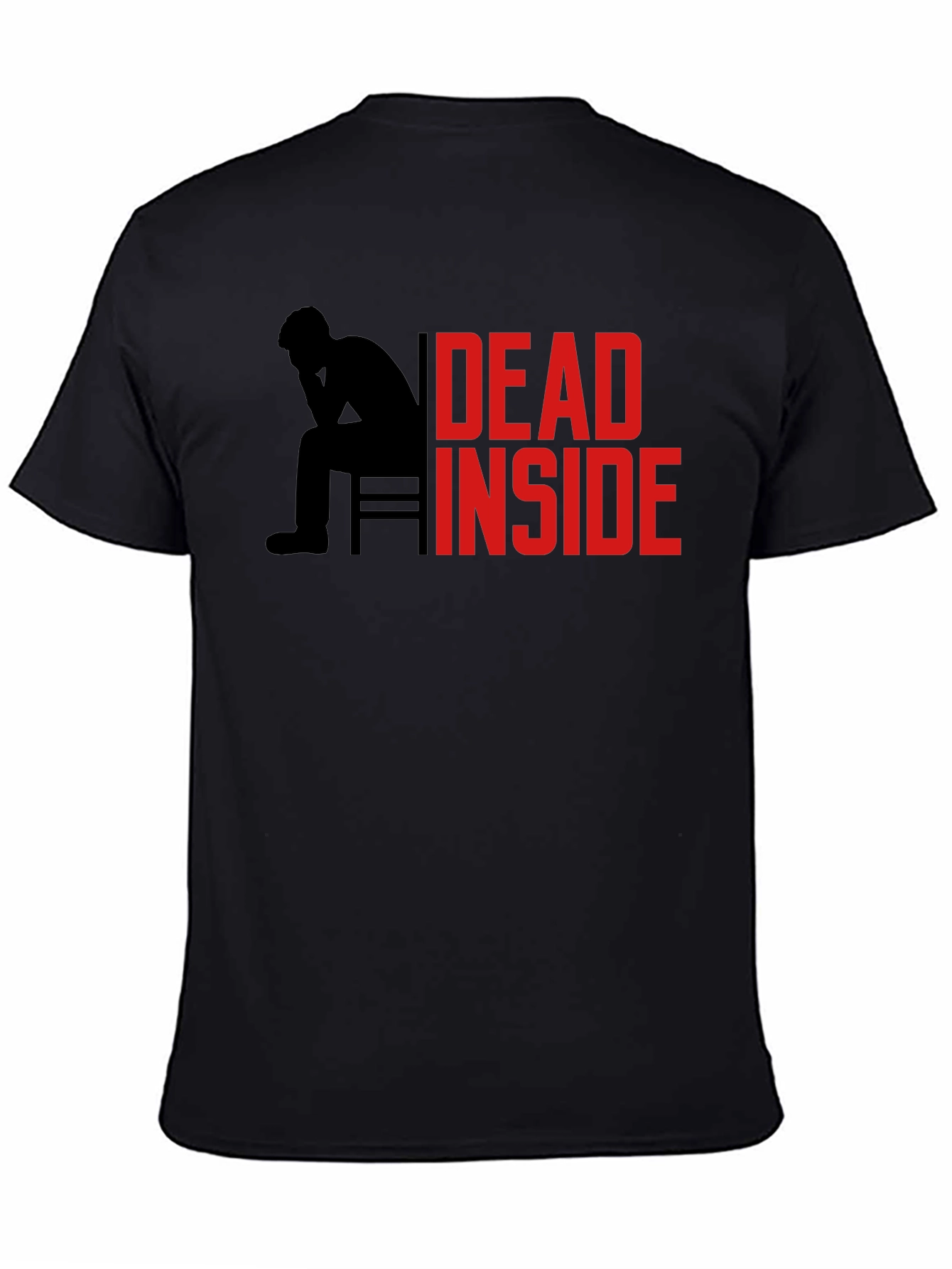 Dead Inside Graphic Tee - Mens Black T-Shirt