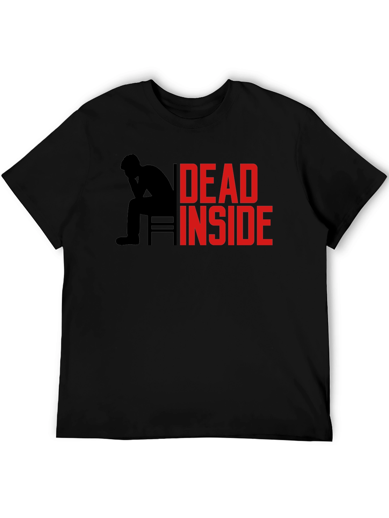 Dead Inside Graphic Tee - Mens Black T-Shirt