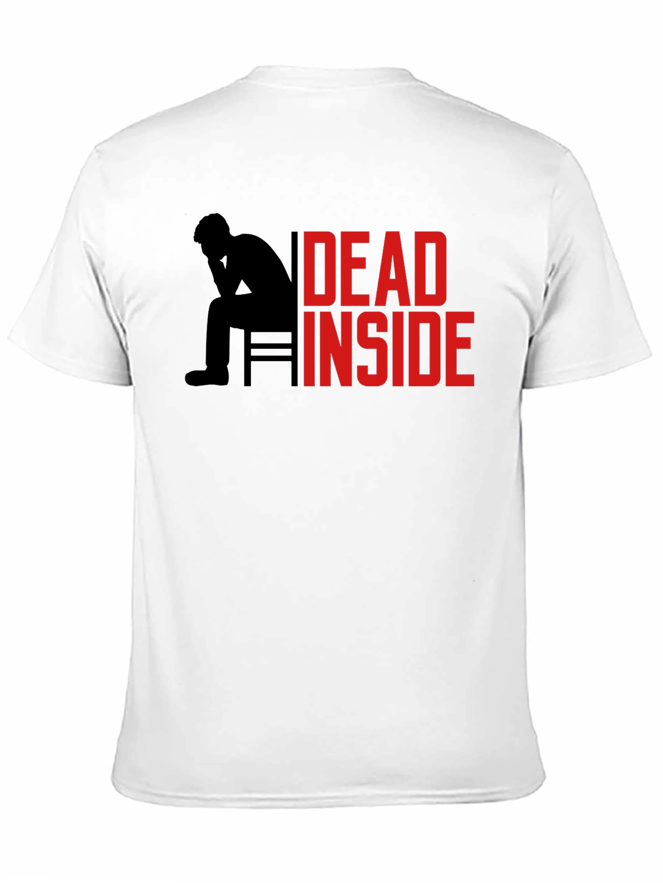 Dead Inside Graphic Tee - Mens Black T-Shirt