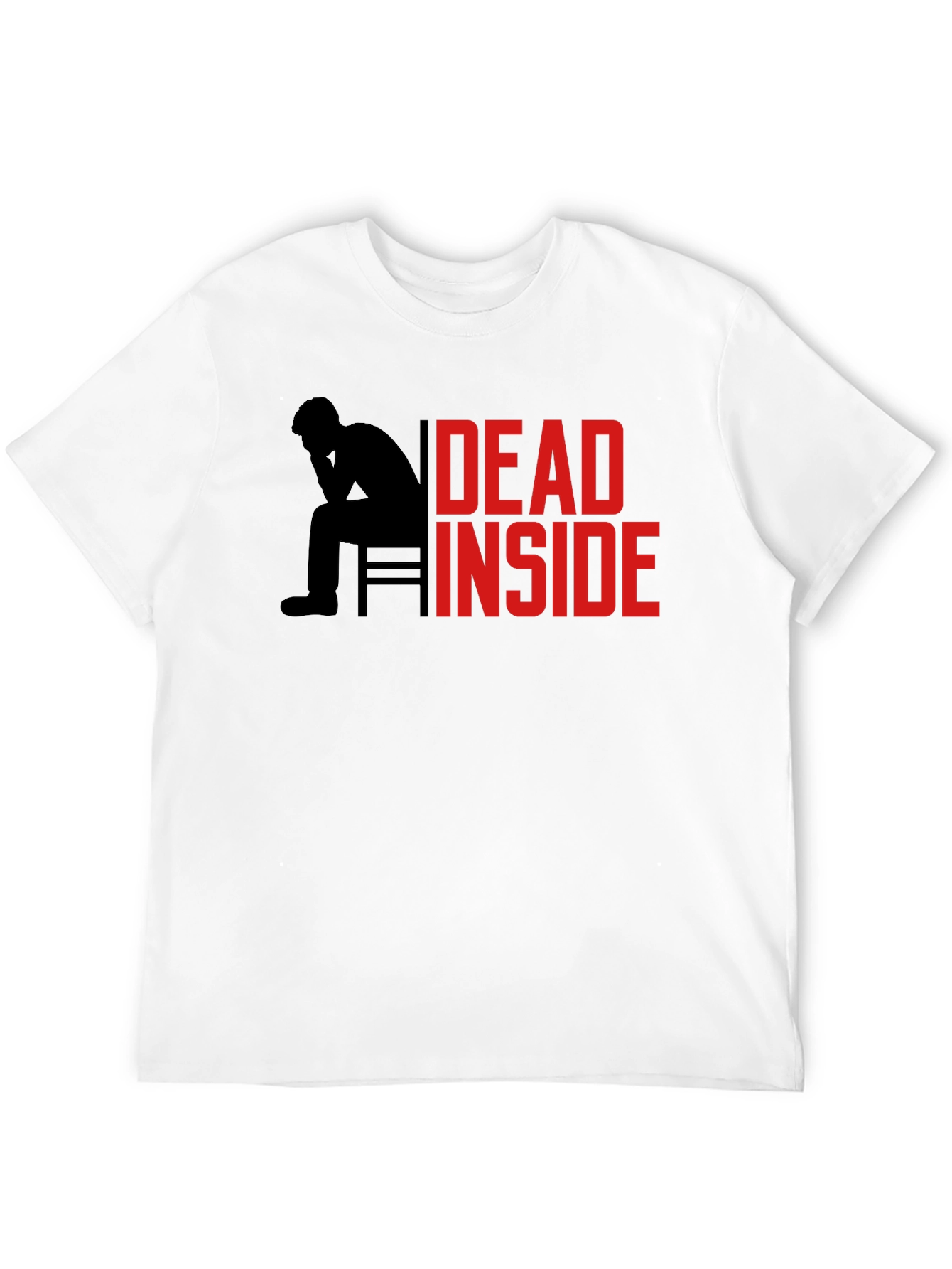 Dead Inside Graphic Tee - Mens Black T-Shirt