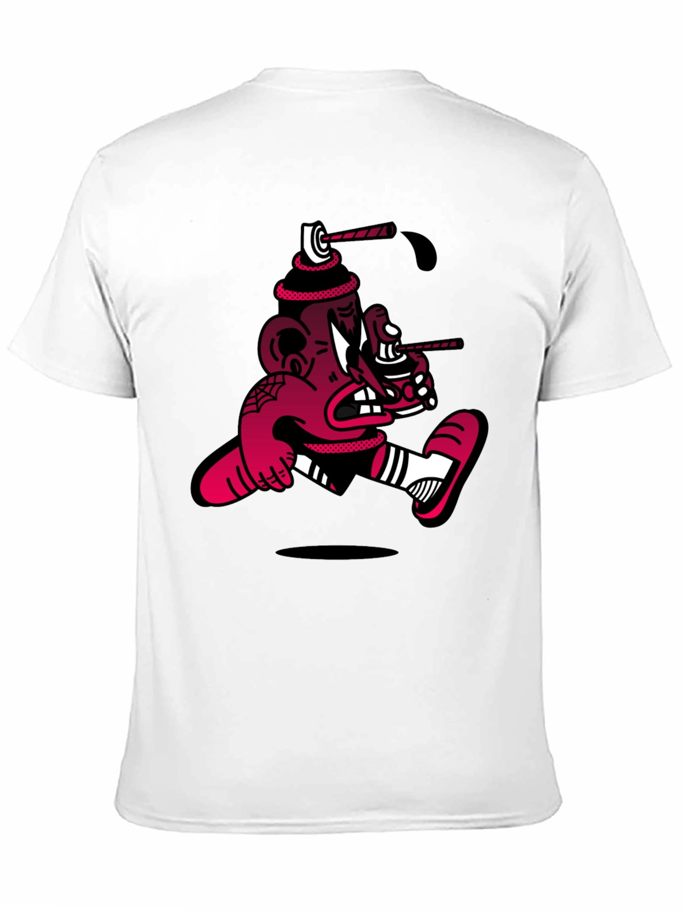 Cartoon Spray Can T-Shirt