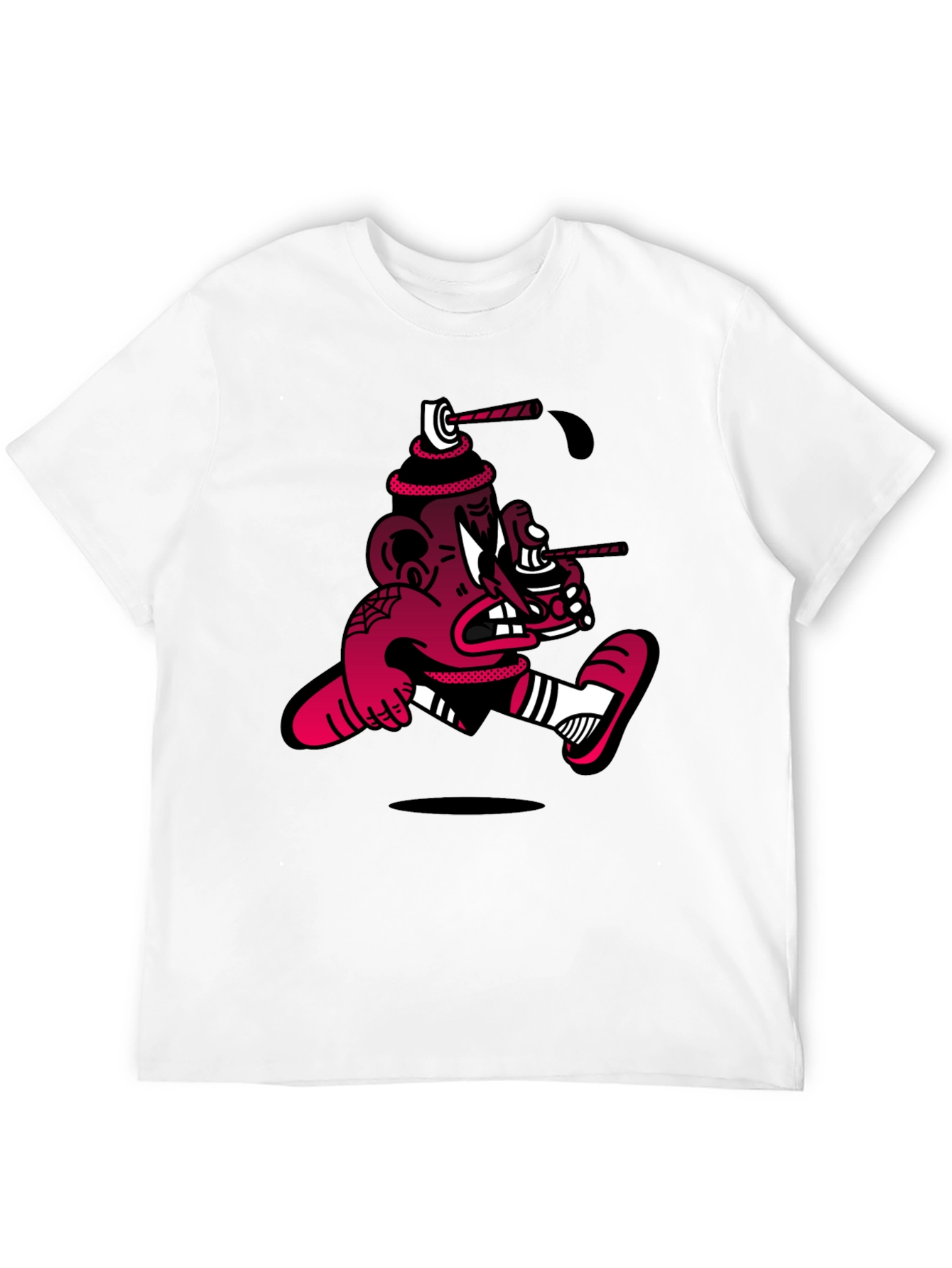 Cartoon Spray Can T-Shirt