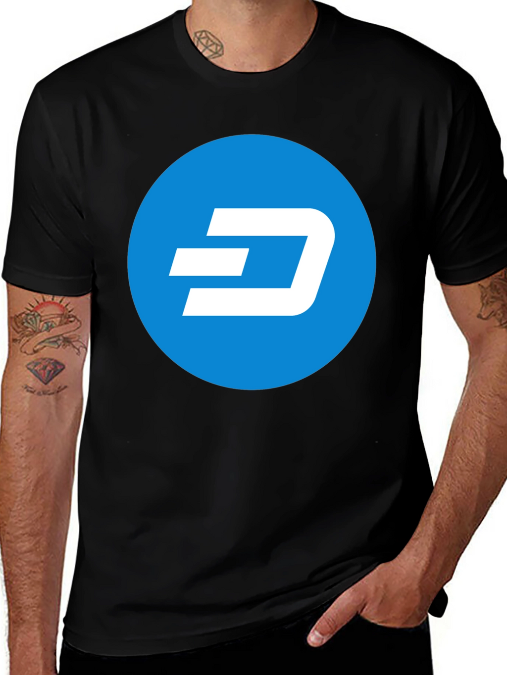 DASH Crypto Logo T-Shirt