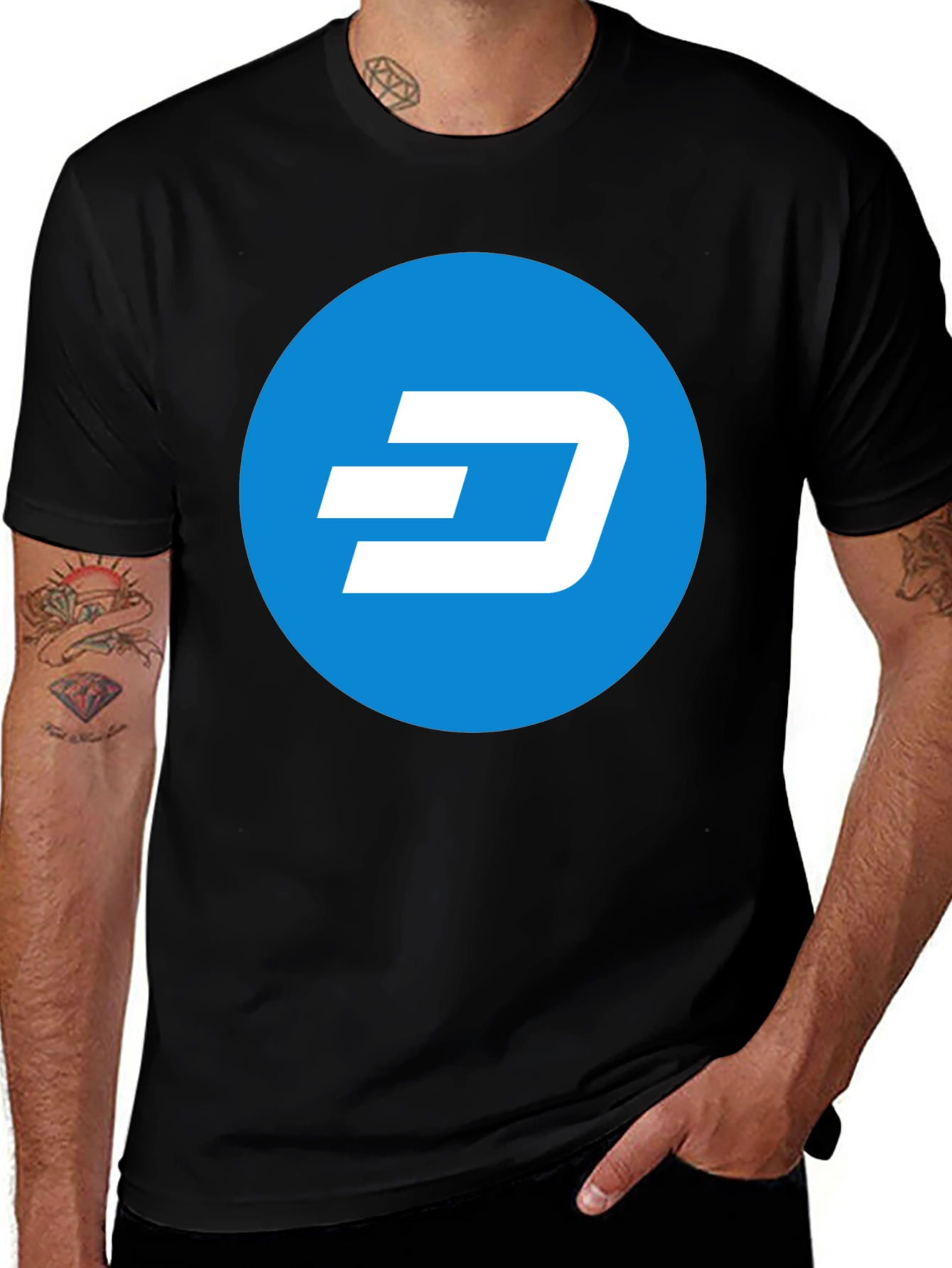 DASH Crypto Logo T-Shirt