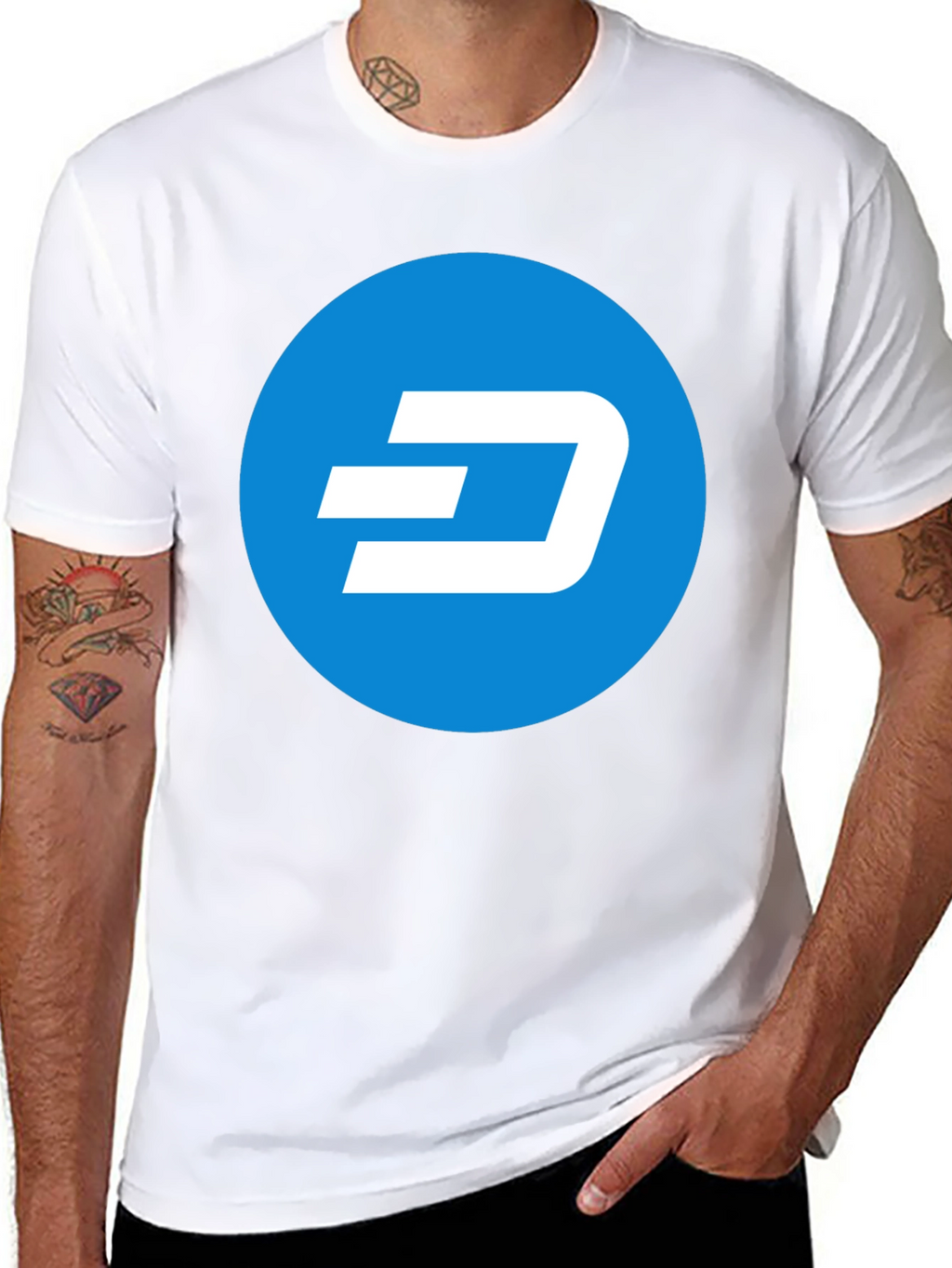 DASH Crypto Logo T-Shirt