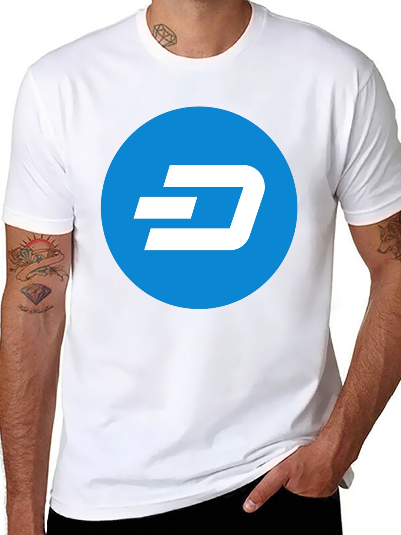 DASH Crypto Logo T-Shirt