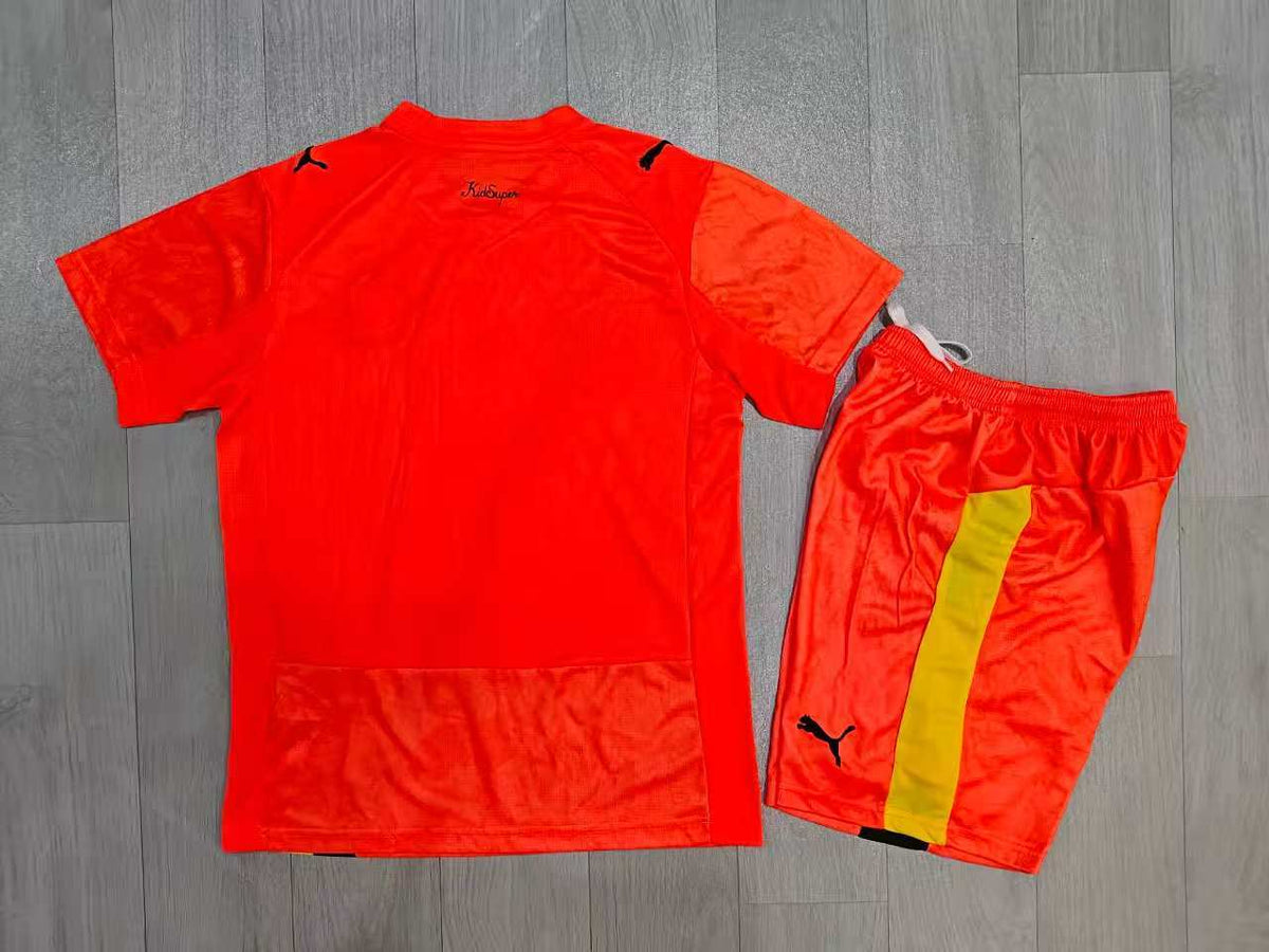 KIDS Manchester City x KidSuper 2025/26 Second Away Mini Kit