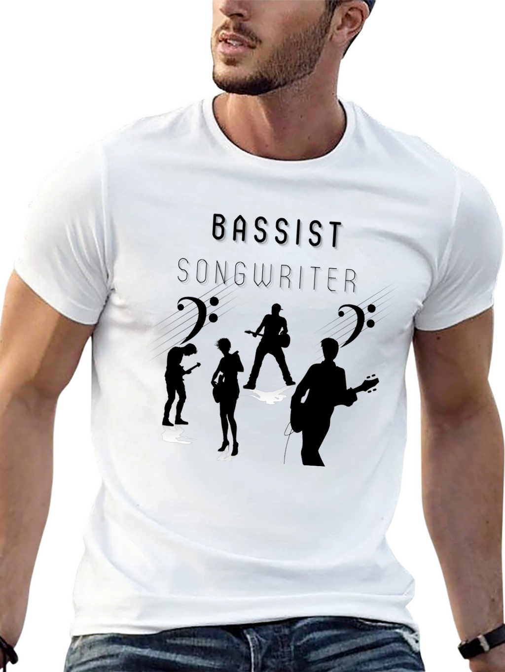 Bassist Songwriter Graphic T-Shirt