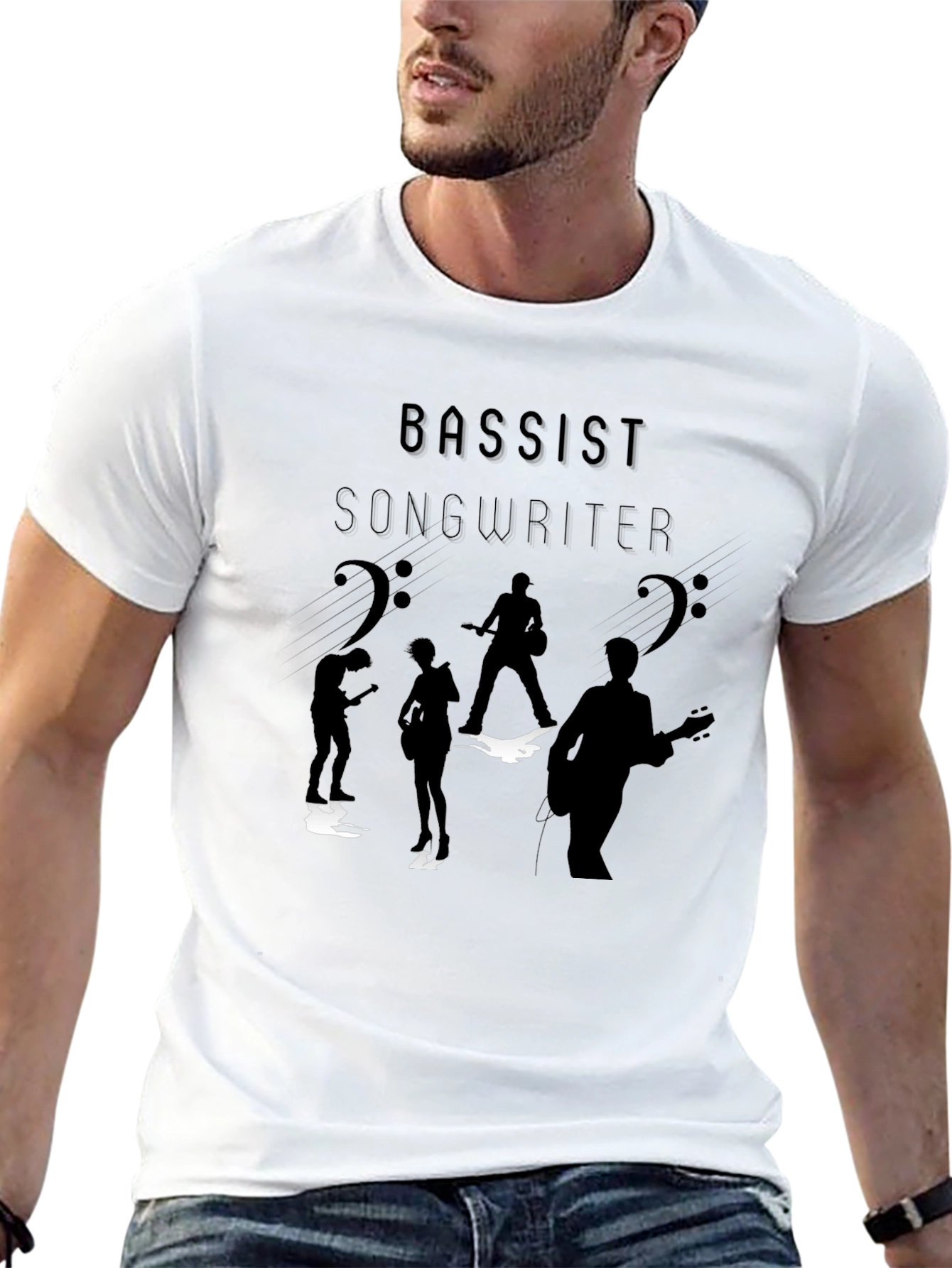 Bassist Songwriter Graphic T-Shirt