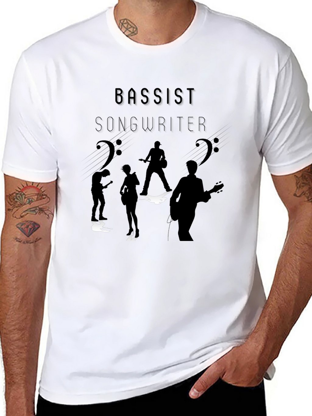 Bassist Songwriter Graphic T-Shirt