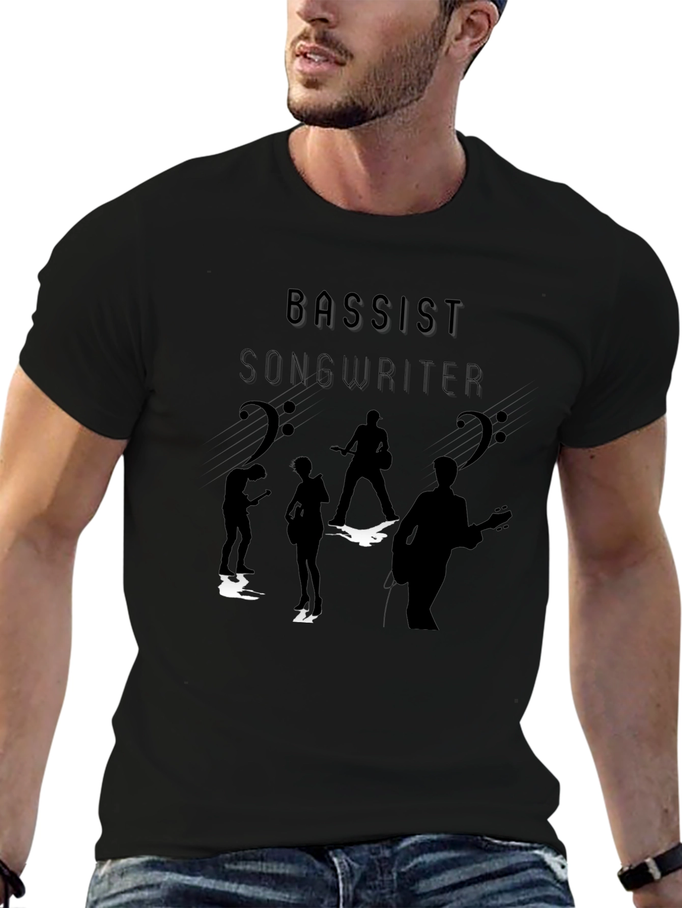 Bassist Songwriter Graphic T-Shirt