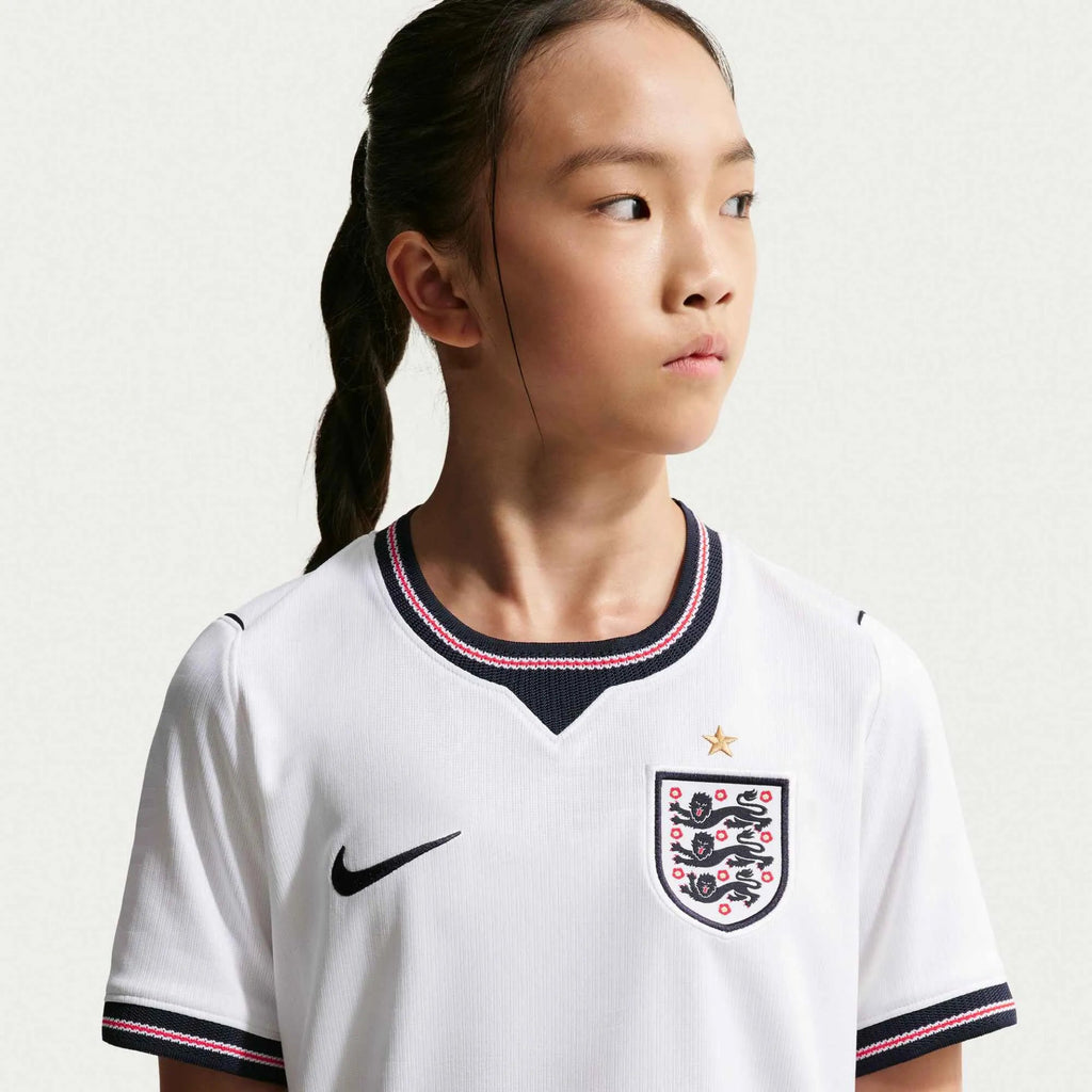 2026 England Youth Stadium Home Soccer Jersey (Custom)